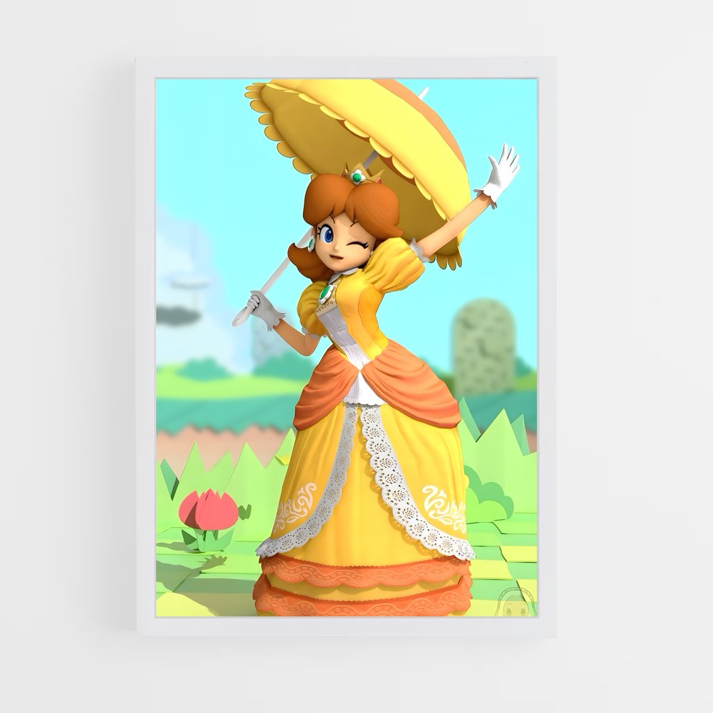 Poster Daisy's Daydream – affiche Mario (vue 3)